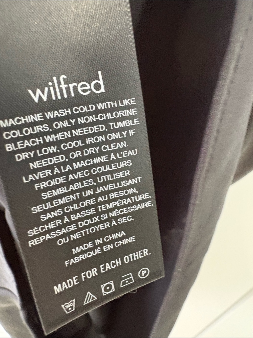Aritzia Wilfred Black Satin Slip Mini Dress | Size 2XS - Picture 10 of 12